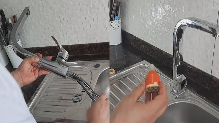 musluk başlığı tamiri